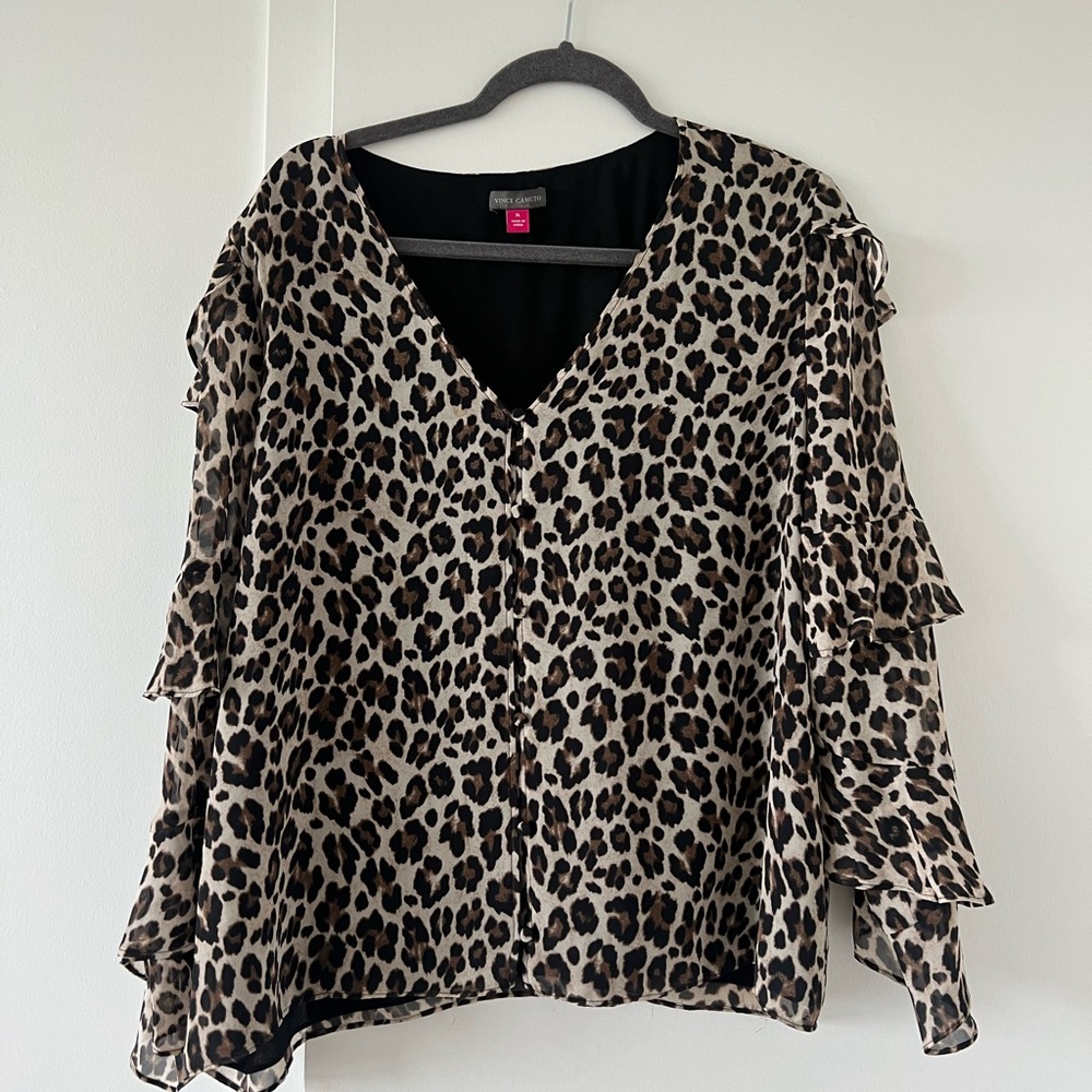 Cheetah print top